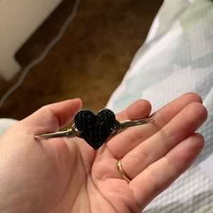 Lucca and Dani feathered heart bracelet